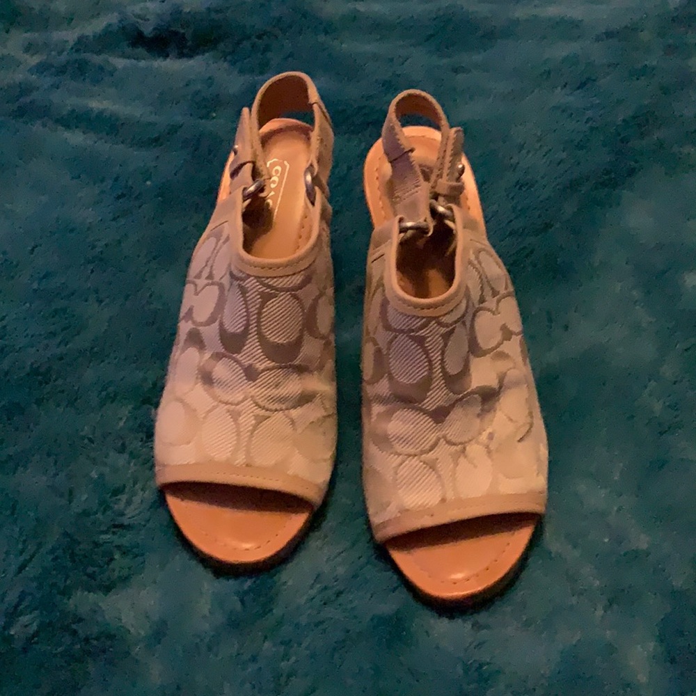 Coach heels 5 inch